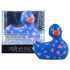 My Duckie Romance 2.0 - waterdichte clitorisvibrator (blauw-roze)