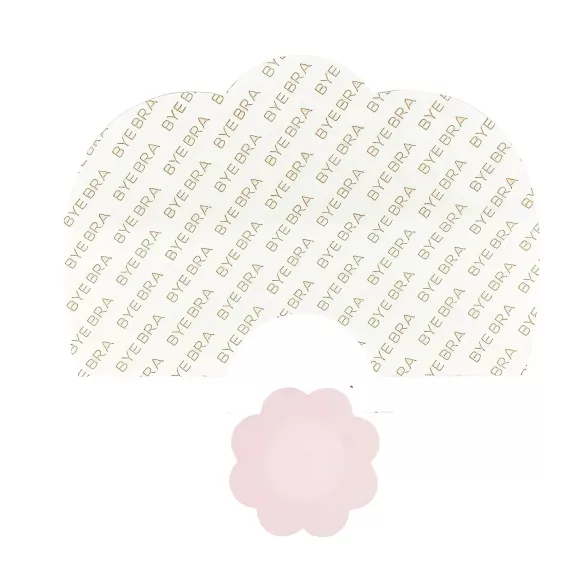 Bye Bra - onzichtbare borstlift tape - D-F cup - roze (6 stuks)