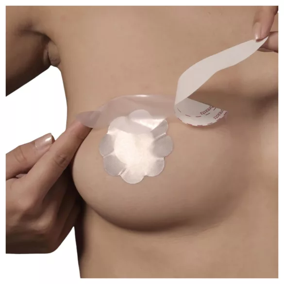 Bye Bra - onzichtbare borstlift tape - D-F cup - roze (6 stuks)