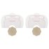 Bye Bra F-H - onzichtbare liftende tape - nude (3 paar)