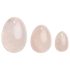 La Gemmes Yoni - Geishaballen Set - Rozenkwarts (3 stuks)