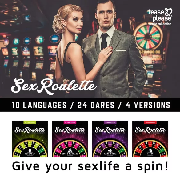 tease & please - Sex Roulette Foreplay - Roulette Gezelschapsspel voor Stelletjes