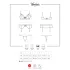 Obsessive Wonderia - lingerie set - geborduurd kant - zwart