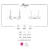 Obsessive Miamor - kanten push-up bh (zwart)