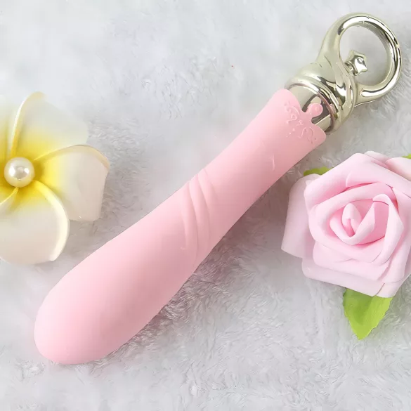 ZALO Courage Heating - oplaadbare luxe g-spot vibrator - roze