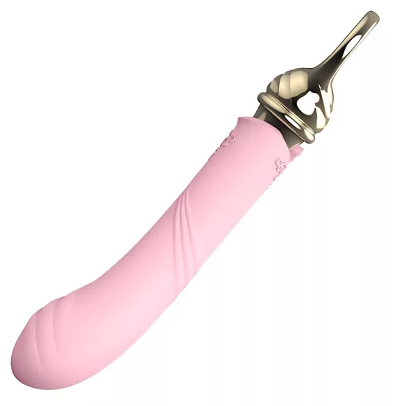 ZALO Courage Heating - oplaadbare luxe g-spot vibrator - roze