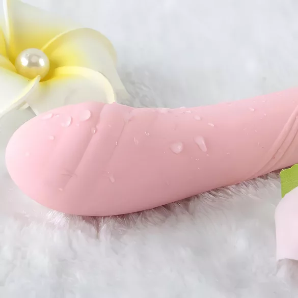 ZALO Courage Heating - oplaadbare luxe g-spot vibrator - roze