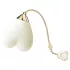 ZALO Baby Heart - app-gestuurde clitorisvibrator (wit)