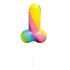 Regenboog Lolly - penisvormige lolly (85g) - fruitige smaak