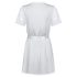 Obsessive Miamor Kamerjas - kanten mouwen met string (wit) - L/XL