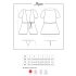 Obsessive Miamor Kamerjas - kanten mouwen met string (wit) - L/XL