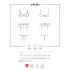 Obsessive Heartina - lingerieset (zwart)