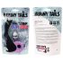FEELZTOYS - metalen anale plug met konijnenstaart (zilver-paars)