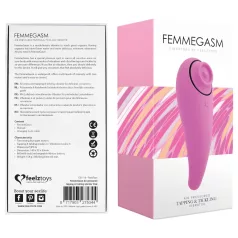   FEELZTOYS Femmegasm - clitoris vibrator en stimulator - oplaadbaar - roze
