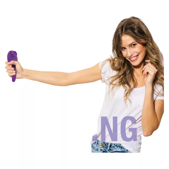 FEELZTOYS - 2-in-1 clitorisstimulator vibrator - oplaadbaar - paars
