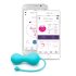 LOVELIFE BY OHMIBOD - KRUSH - slimme, oplaadbare kegelbal (turkoois)