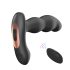 Aixiasia Hiross - draaibare anale vibrator (zwart)