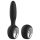 Aixiasia Dylon-Remote - draadloze oplaadbare anale vibrator (zwart)