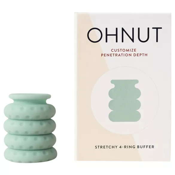 Ohnut - penetratiestop ring - verstelbaar - 4-delig - groen