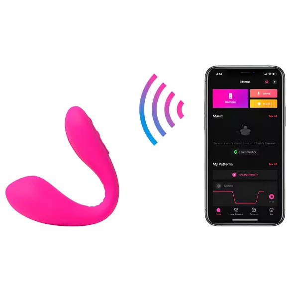 Lovense Dolce - App-gestuurde koppelsvibrator (roze)