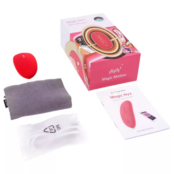 Magic Motion Nyx - waterdichte clitoris vibrator - koraal