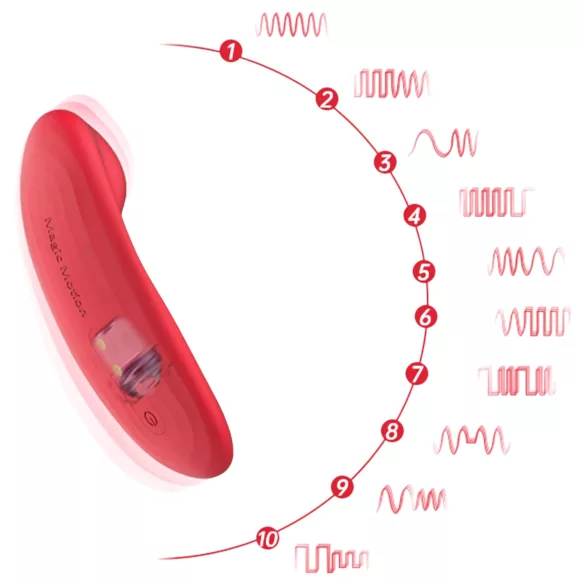 Magic Motion Nyx - waterdichte clitoris vibrator - koraal