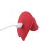 Magic Motion Umi - slimme, oplaadbare opzetvibrator (rood)