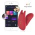 Magic Motion Umi - slimme, oplaadbare opzetvibrator (rood)