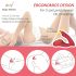 Magic Motion Umi - slimme, oplaadbare opzetvibrator (rood)