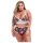 Baci Plus Size - Bloemen kant bh set