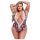 Baci Plus Size - Bloemenkant Body