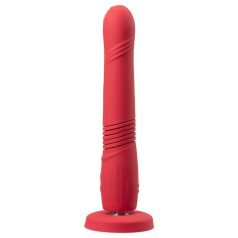 Lovense Gravity - oplaadbare stotende vibrator - rood