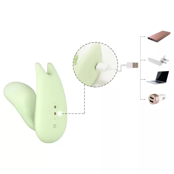 Magic Motion Umi - App-gestuurde 2-in-1 vibrator (groen)