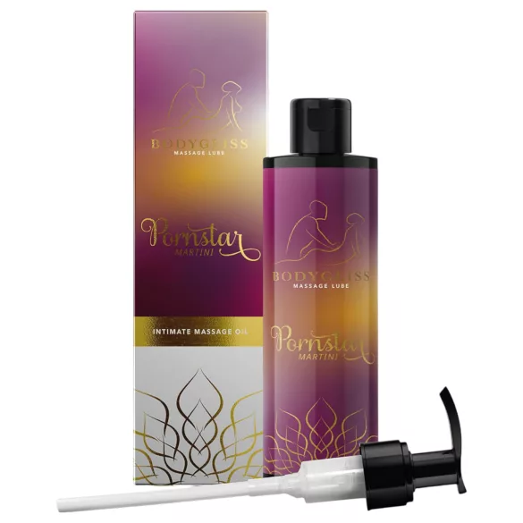 Bodygliss - massage- en glijmiddel - pornstar martini - 150ml