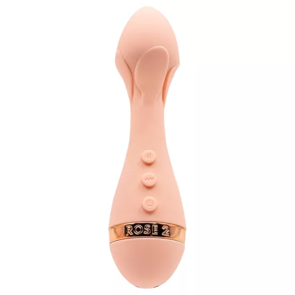 Vush Fleur - oplaadbare, waterdichte massagevibrator (roze)