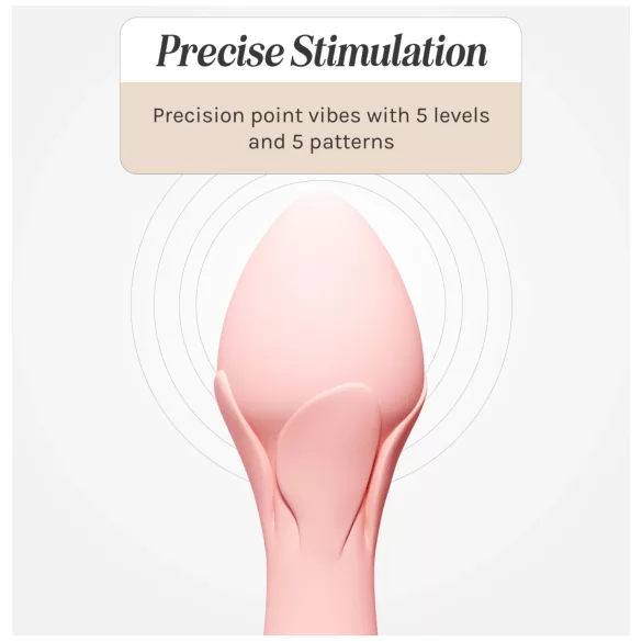 Vush Fleur - oplaadbare, waterdichte massagevibrator (roze)