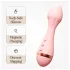 Vush Fleur - oplaadbare, waterdichte massagevibrator (roze)