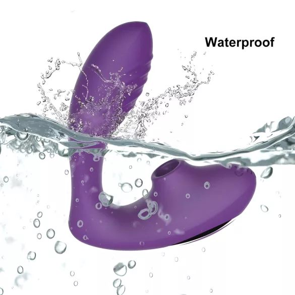 Tracy's Dog OG - G-spot vibrator en clitorisstimulator - siliconen - paars