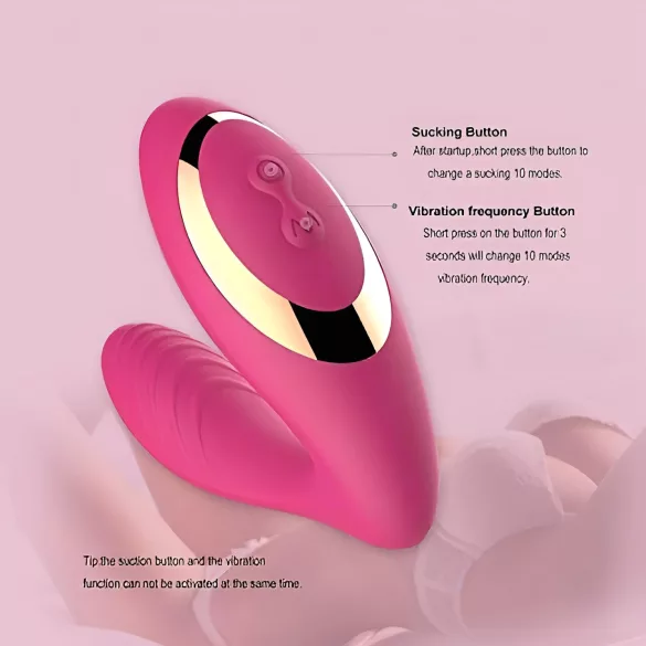 Tracy's Dog OG - G-spot vibrator en clitorisstimulator - siliconen roze