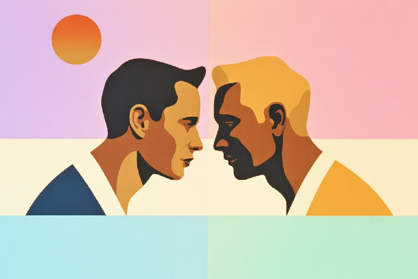 Een stel maakt intiem oogcontact om verlangen levend te houden. | Online sexshop Desirel.nl