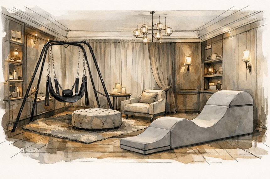 Ideeën voor een seksruimte en speelkamer indeling - Desirel.nl Seksshop