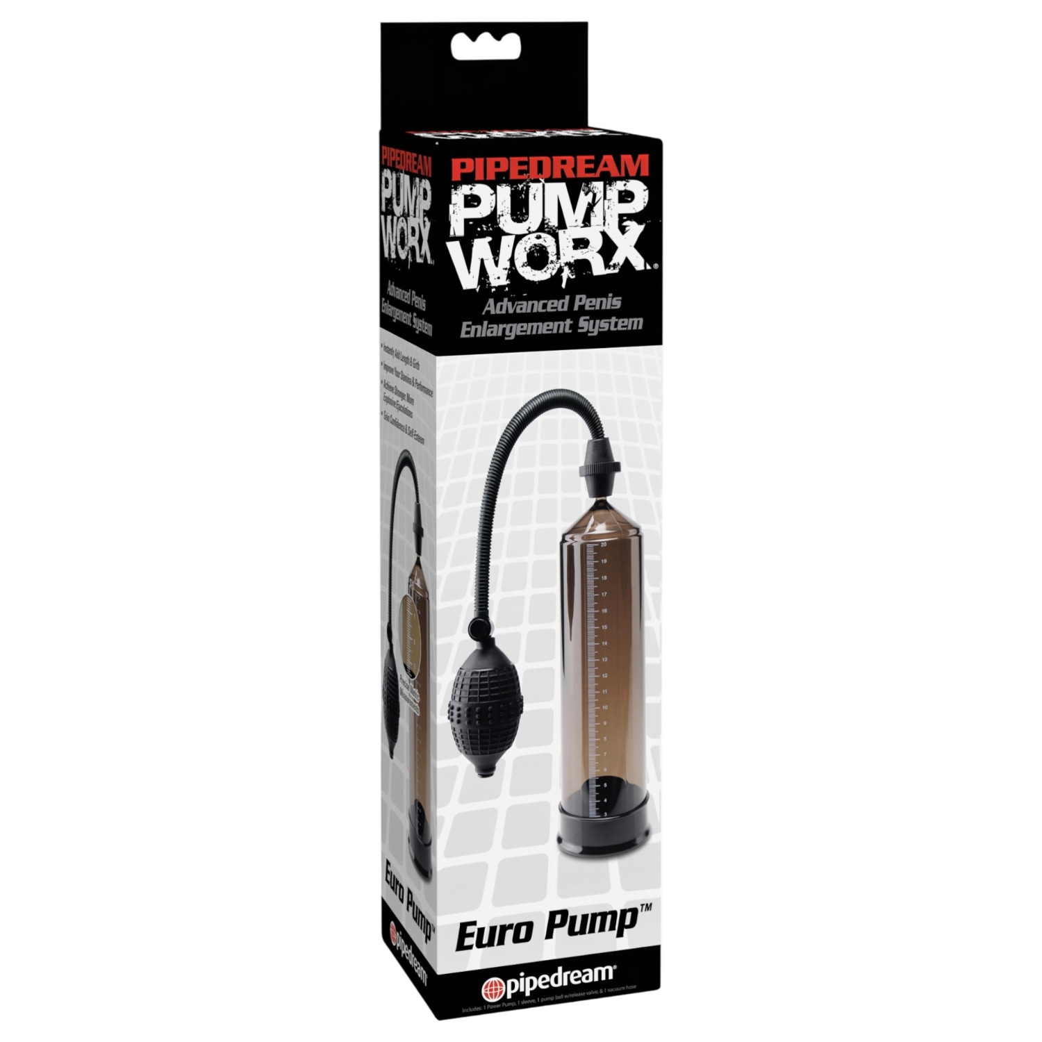 Pipedream - Pump Worx - penispomp (zwart)