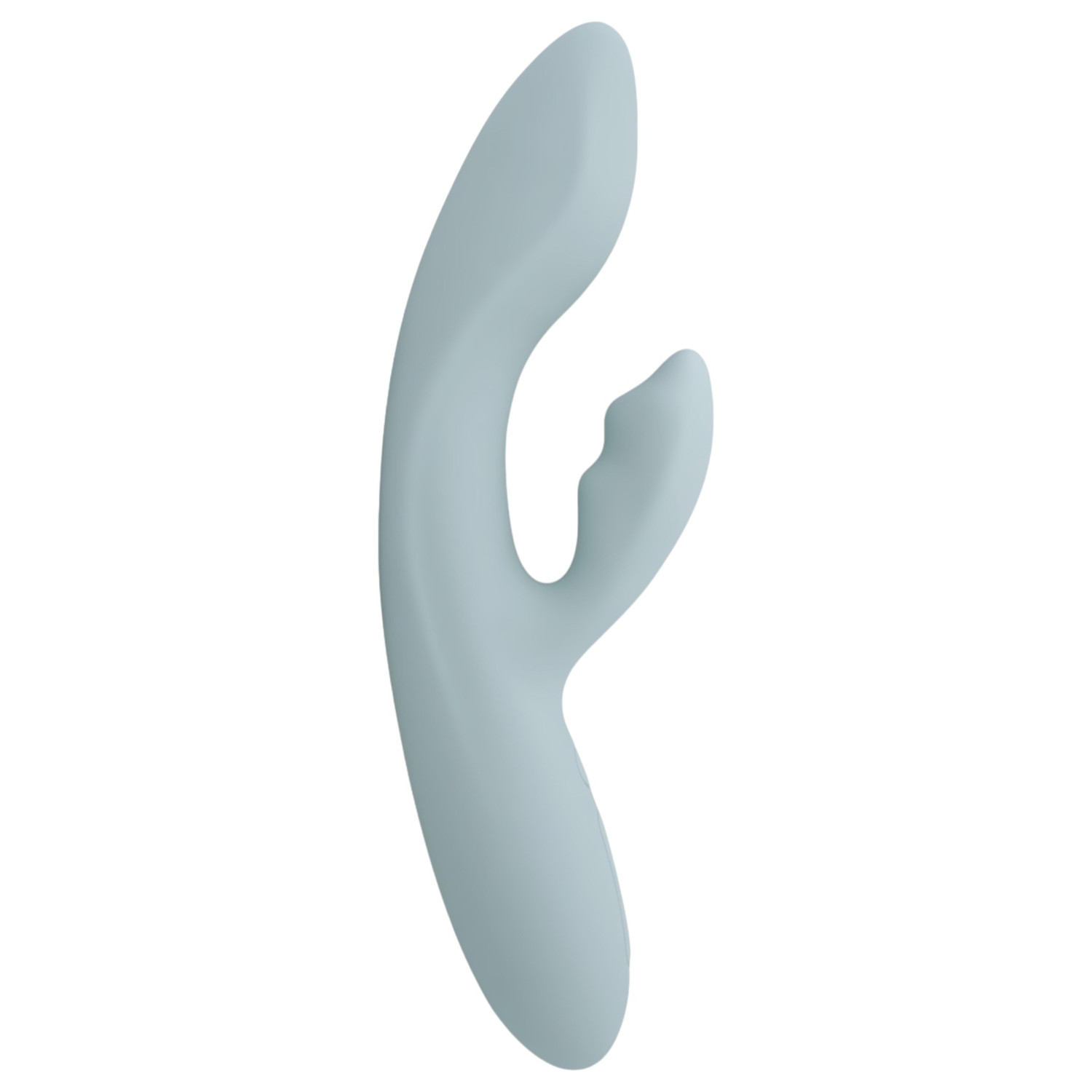 Svakom Chika - App-gestuurde vibrator met clitorisstimulator (grijs)